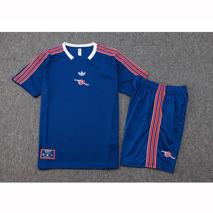 Chandal del Arsenal Manga Corta 25-26 Azul - Pantalon Corto